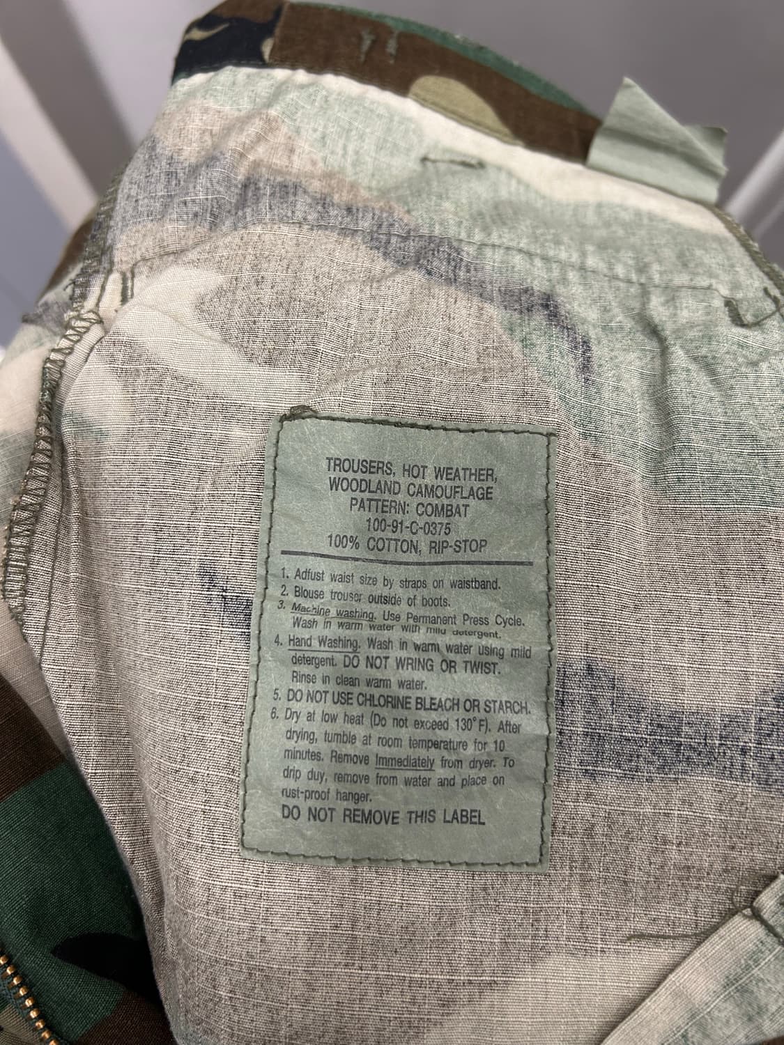 아메리칸 빈티지 밀리터리 카고 바지 상품이미지5