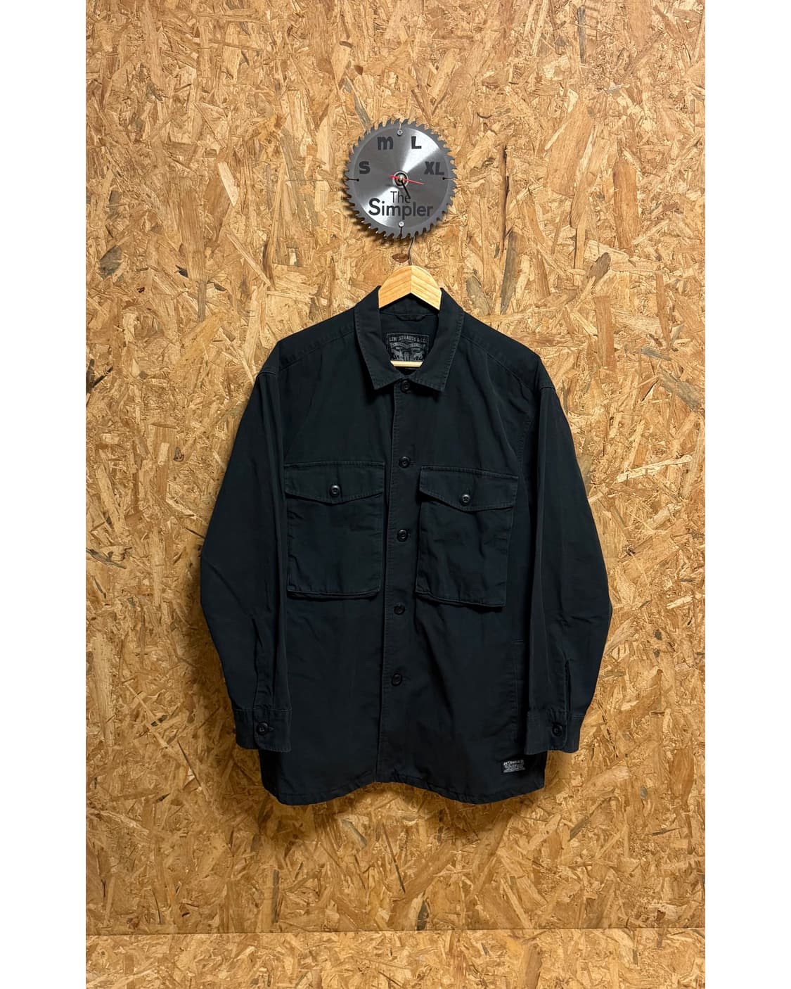 리바이스 립스탑 롱셔츠자켓 상품이미지1