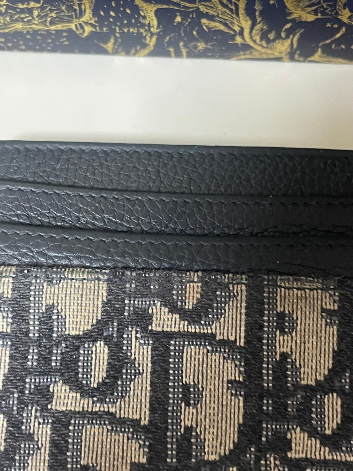 디올 오블라크 카드지갑 상품이미지4