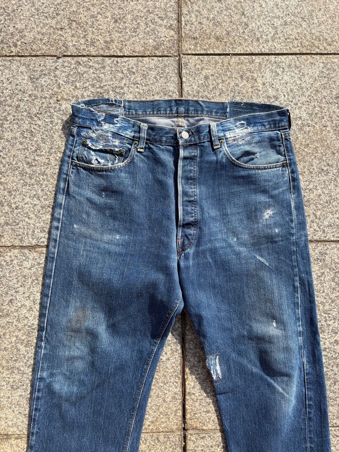 66전기 70s 리바이스 501 데님팬츠 상품이미지2