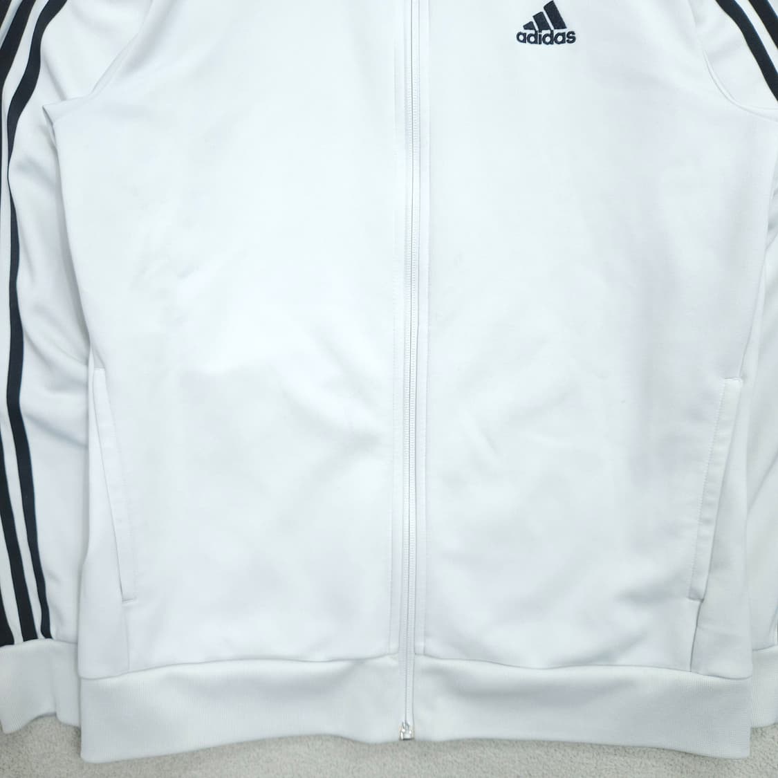아디다스 화이트 져지 L 상품이미지2