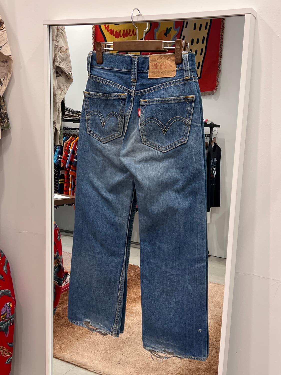 00s Levis 리바이스 Type 1 타입원 데님 팬츠 (28inch) 상품이미지5