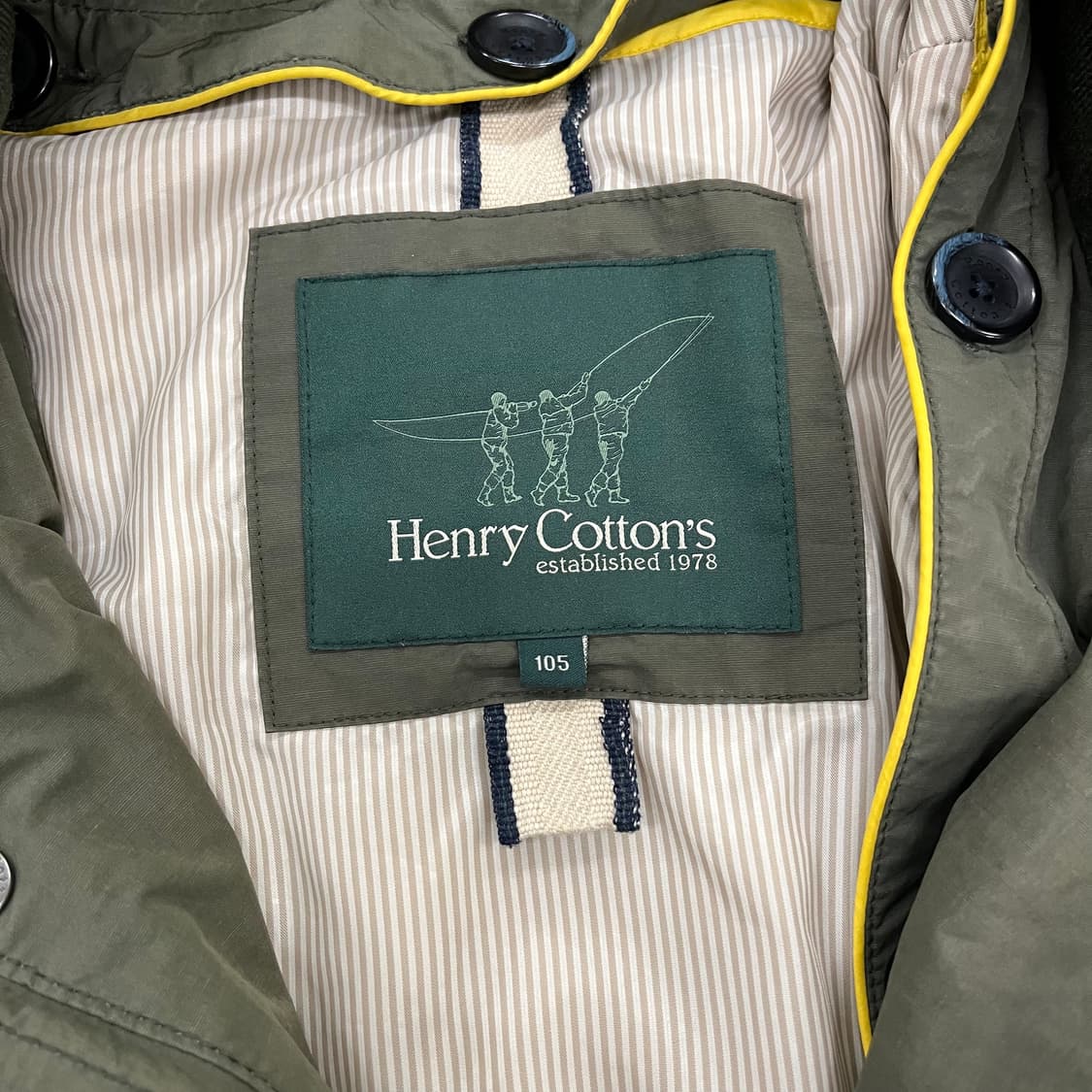 [105] 헨리코튼 빈티지 필드 자켓 (내피) 4138 상품이미지7
