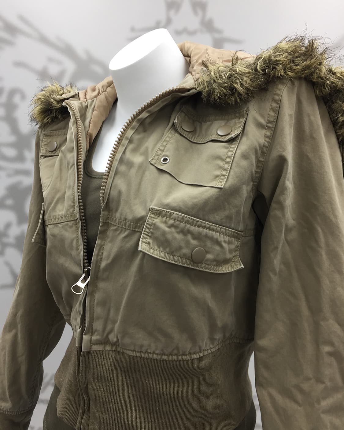 00's Y2K wolf-jaw jumper 상품이미지3