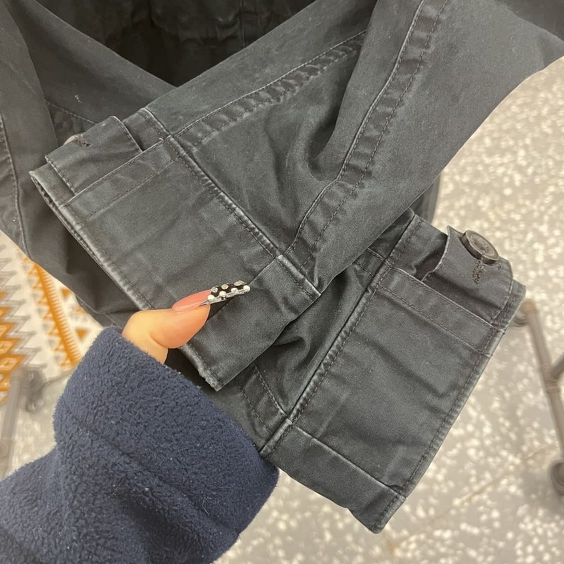 폴로 랄프로렌 M-51 가먼트다잉 피쉬테일 야상 자켓 S C10583 상품이미지7