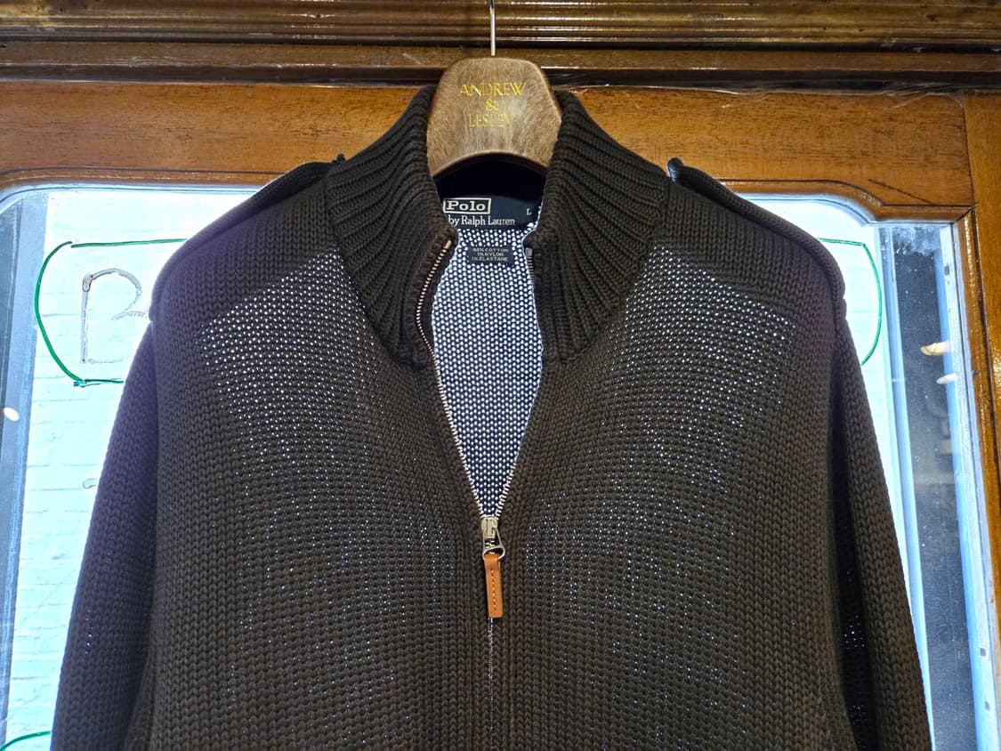 폴로랄프로렌 짚업 가디건 상품이미지2