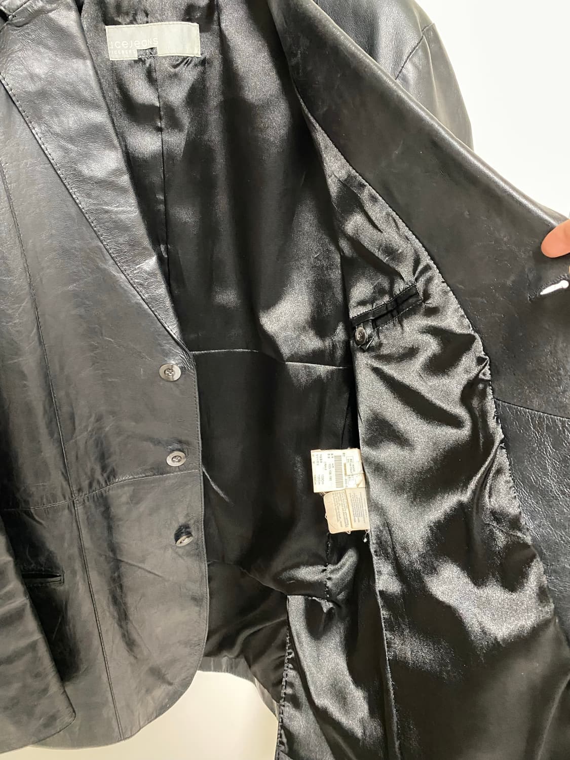 빈티지 아이스버그 가죽 블레이저 자켓 상품이미지8