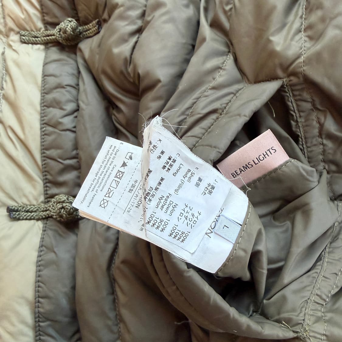 빔즈 x 타이온 라이너 다운 자켓 상품이미지8