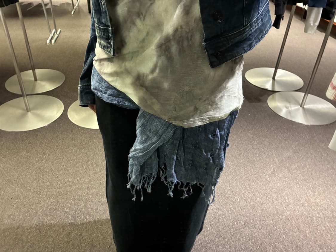 Global Work 빈티지 페이즐리 머플러 상품이미지1