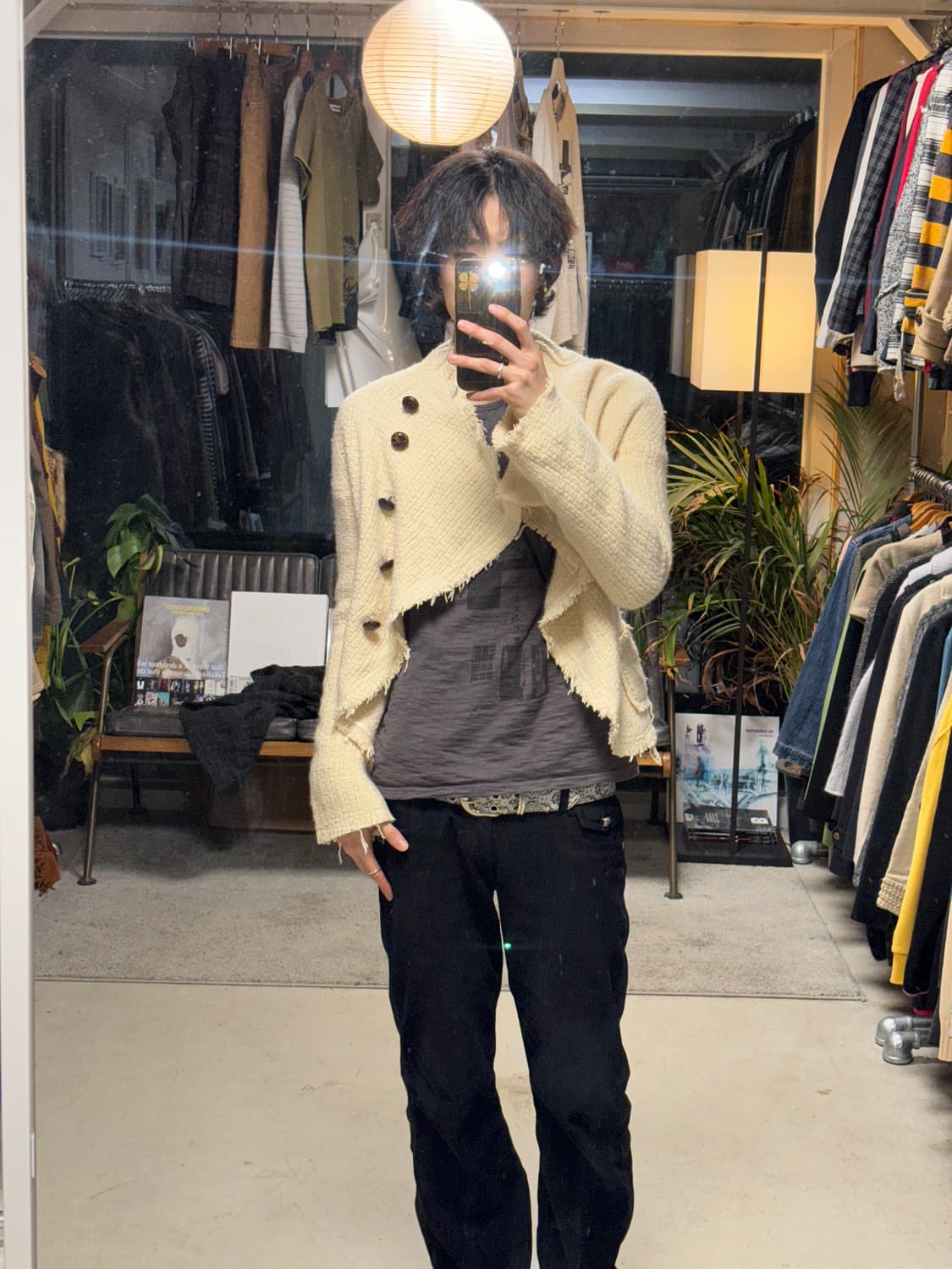 리차드 차이 울 비대칭 자켓 상품이미지5