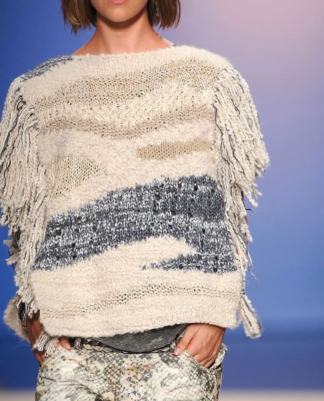 [~21일할인♡] Isabel Marant 폰초 니트 베스트 상품이미지1