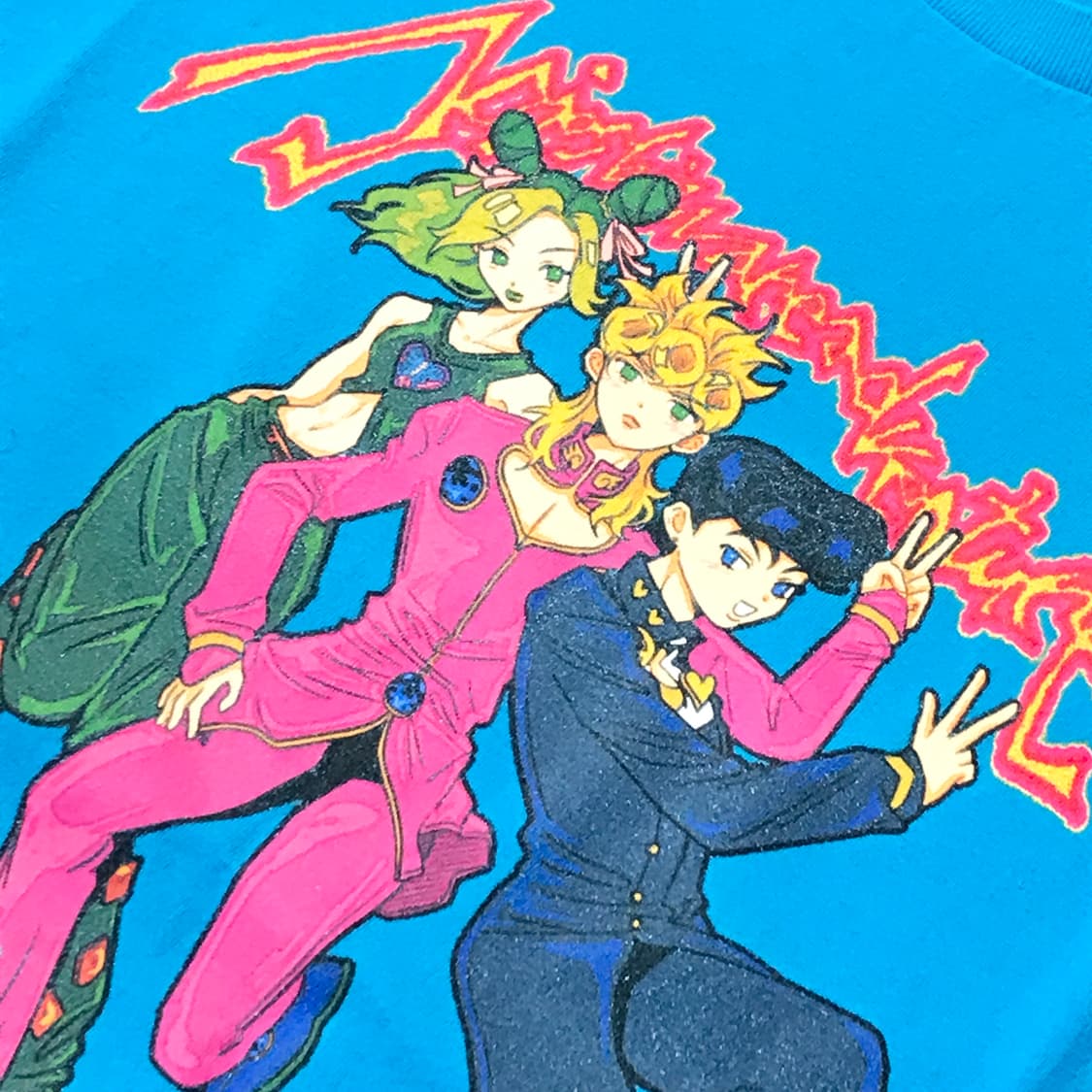 빈티지 죠죠 애니메 숏 슬리브 남성 105 사이즈 상품이미지4