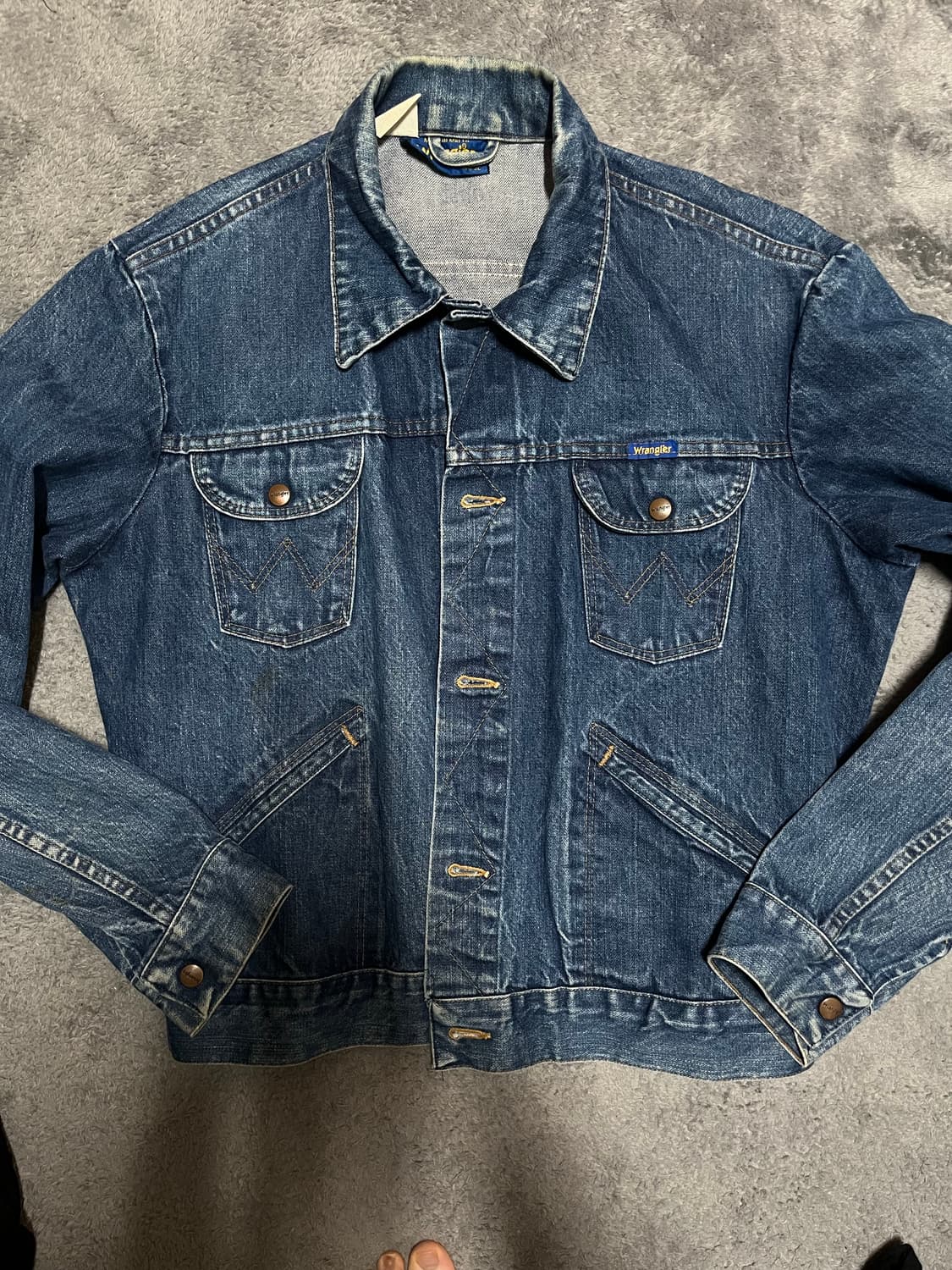 44) 80~90s 랭글러 데님 자켓 상품이미지1