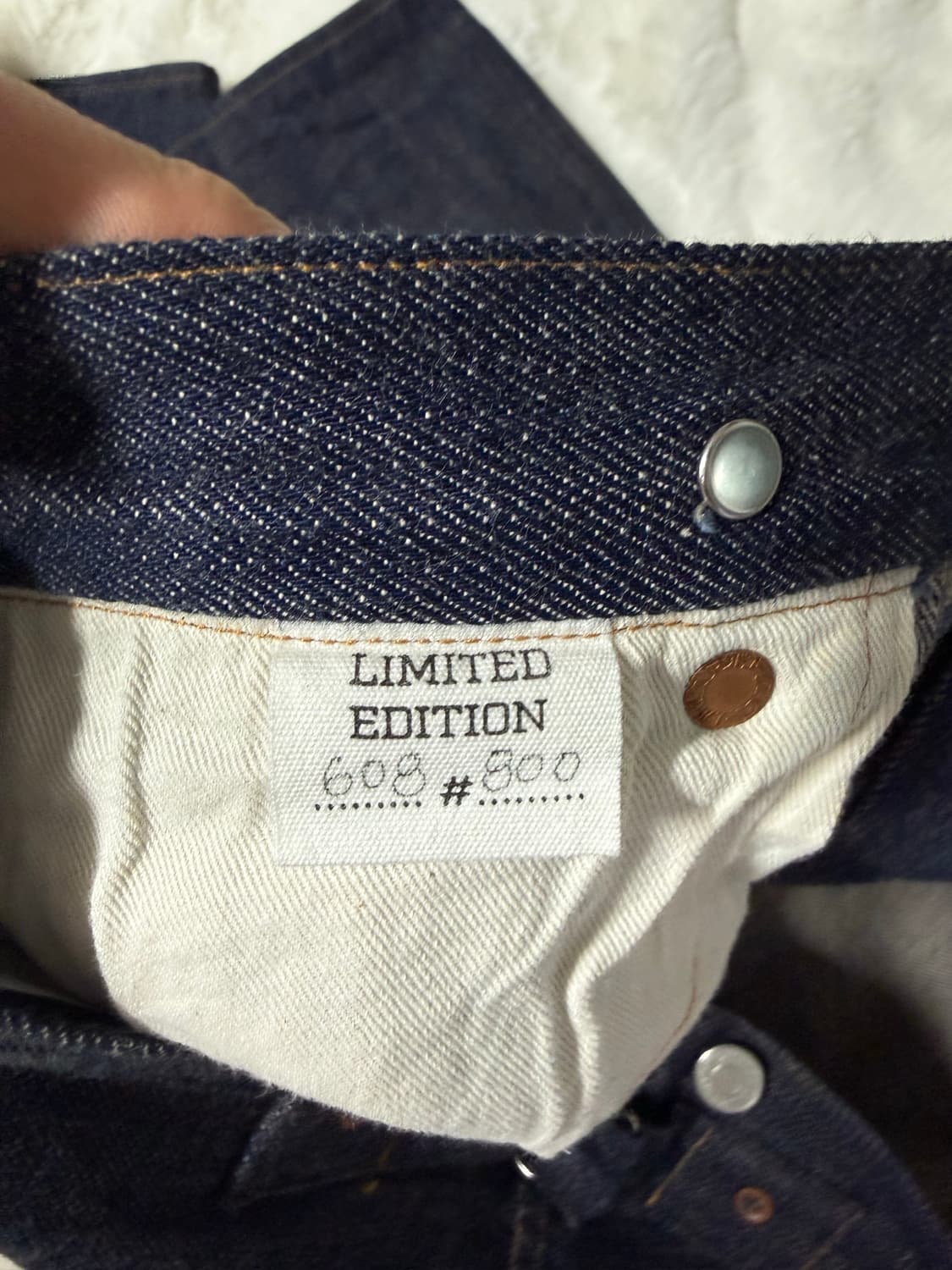 [32] 한정판 LVC 1901 JAPAN 501 KATAKANA 데님 상품이미지1