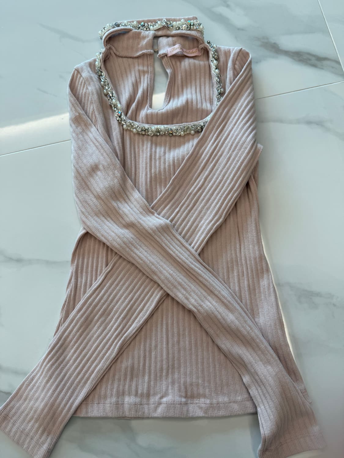 베이비메탈클럽 쥬얼 초커티 핑크 새상품 상품이미지1