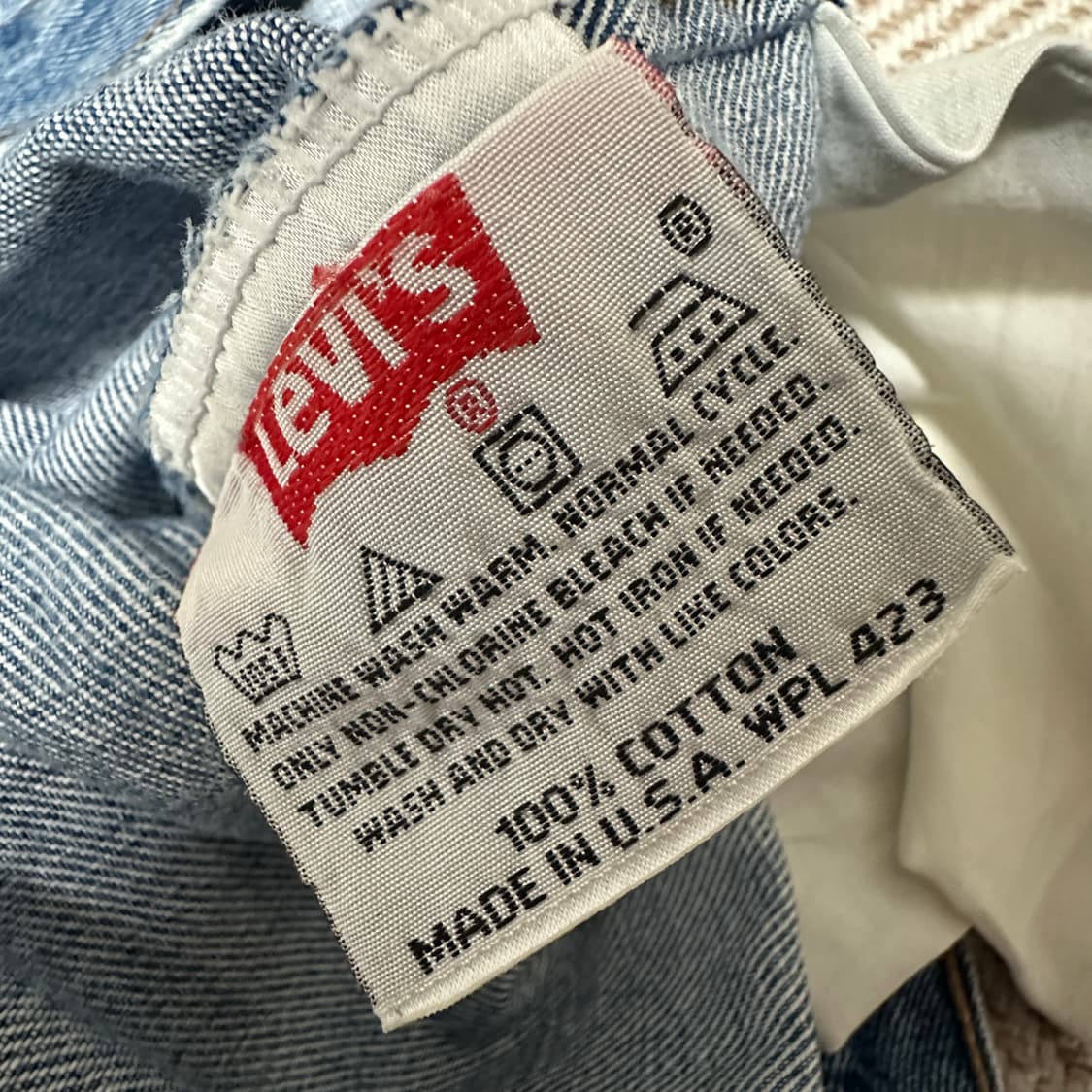 LEVI'S 501 90's usa made denim jeans 상품이미지6