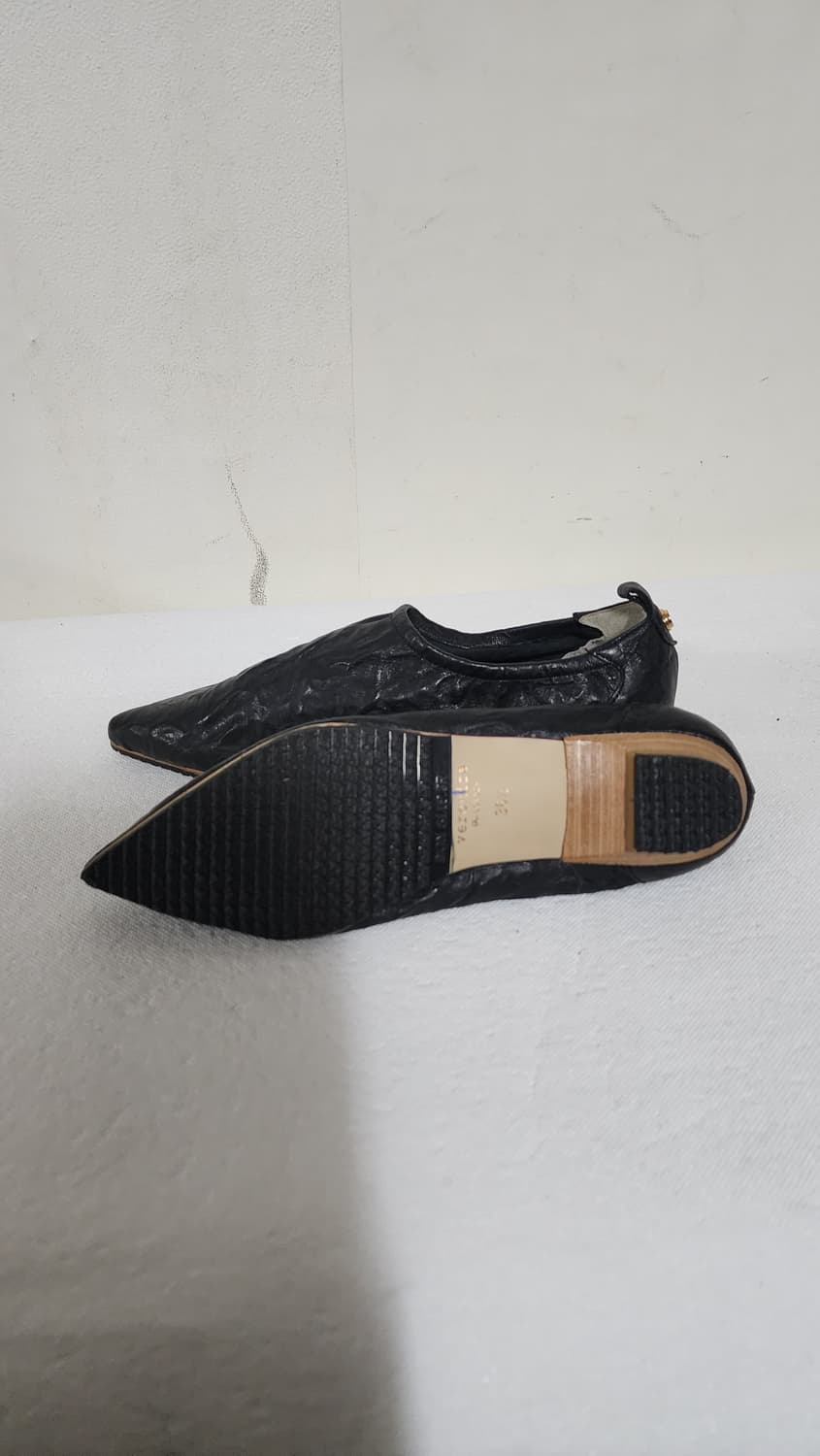 베로니카 포 런던 가죽 플랫 로퍼 단화 슬리퍼 상품이미지4