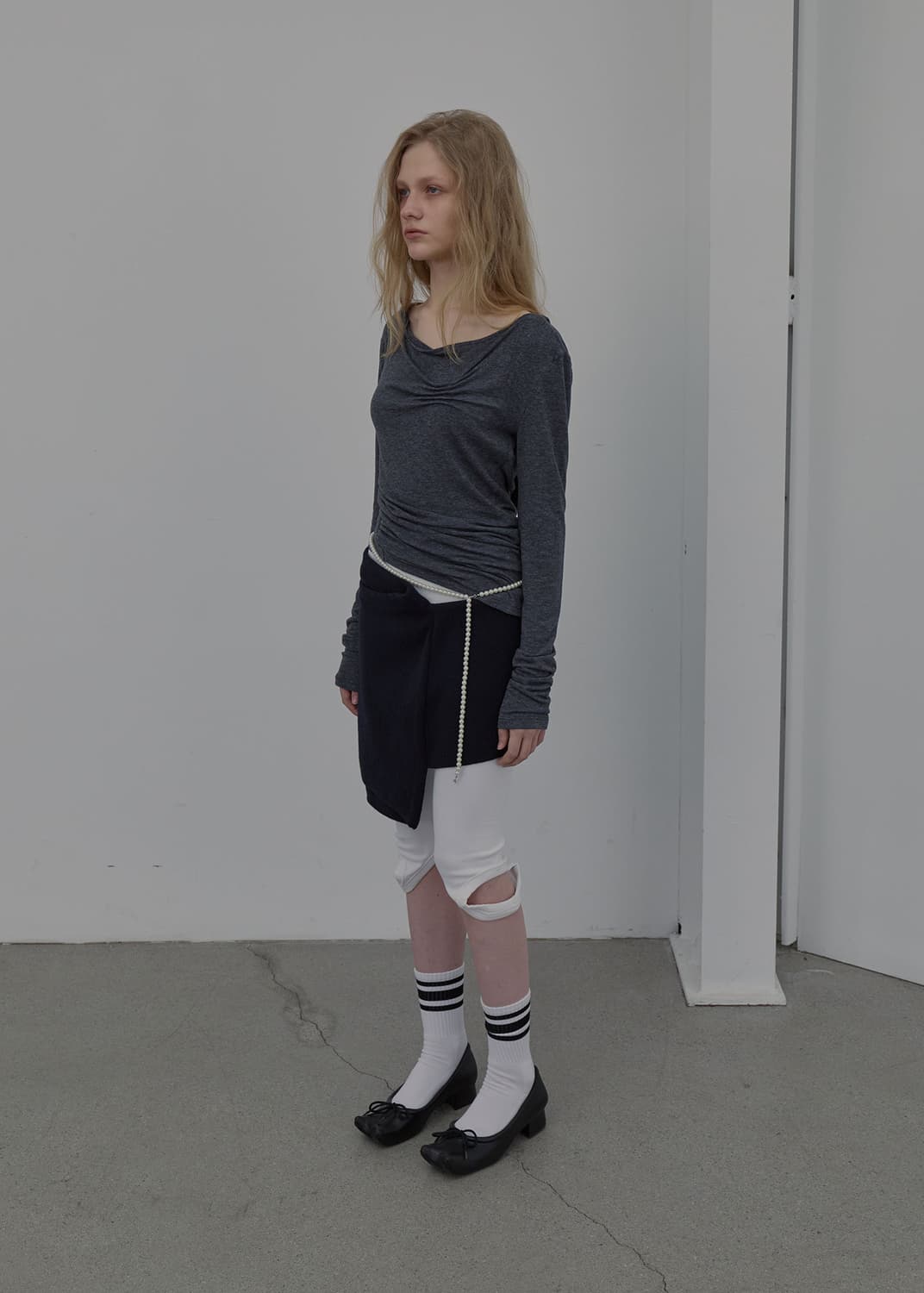 lcdc 다트 디테일 후디 상품이미지5