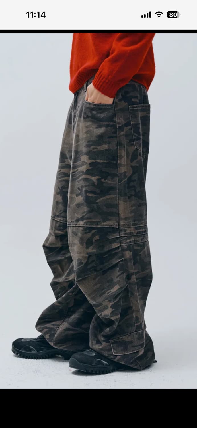 인템포무드 카모팬츠 상품이미지3