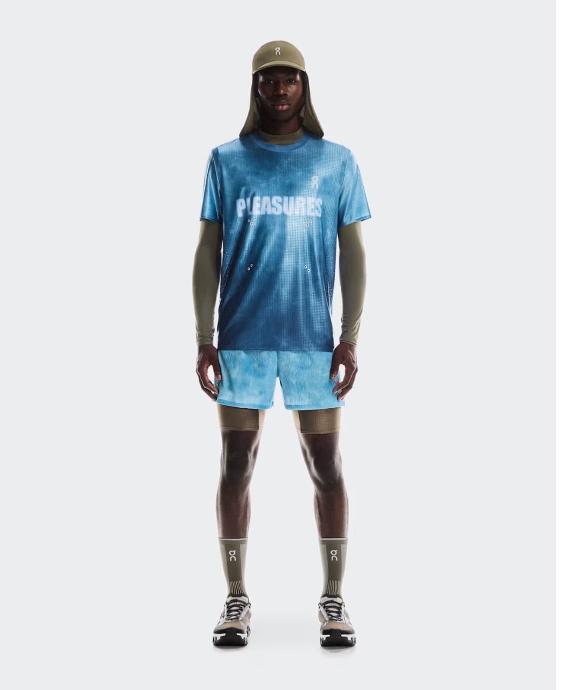 온 러닝 x 플레져스 x 더 루프 쇼츠 블리자드 상품이미지3