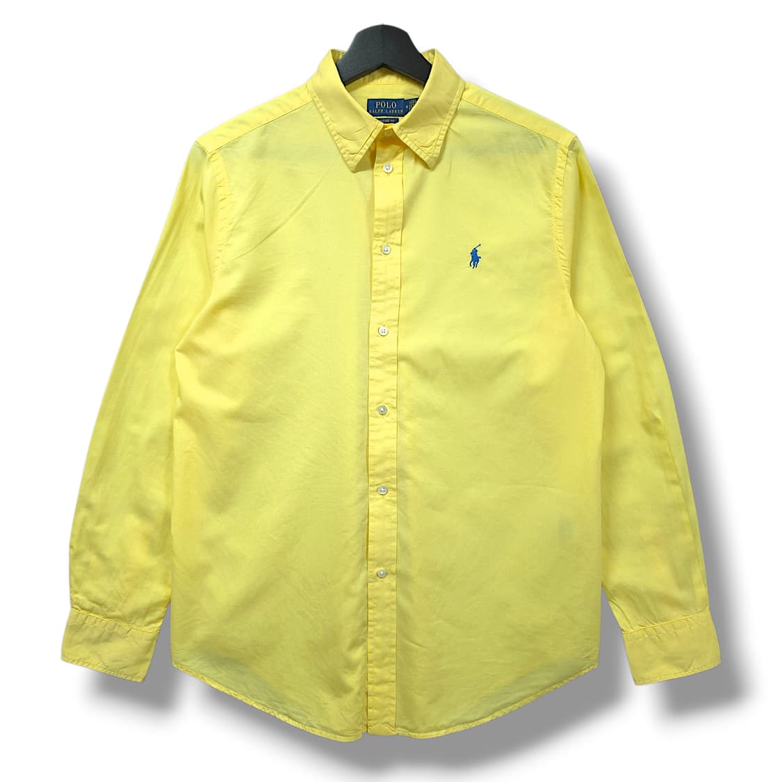 [M] 폴로 옐로우 릴렉스핏 코튼 긴팔셔츠 상품이미지1
