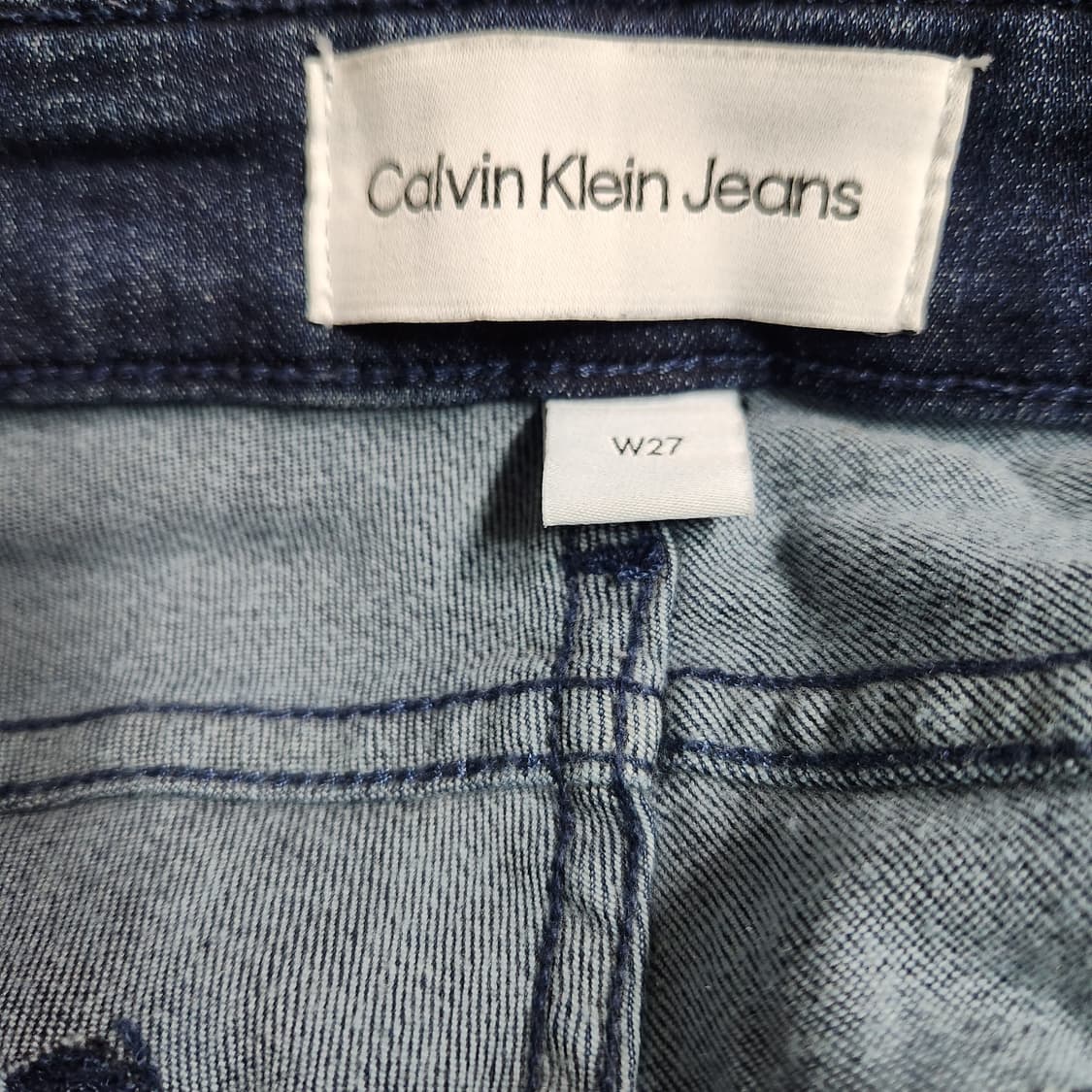 J144 [27] 캘빈클라인 슬림 부츠앵클 데님 청바지 상품이미지5