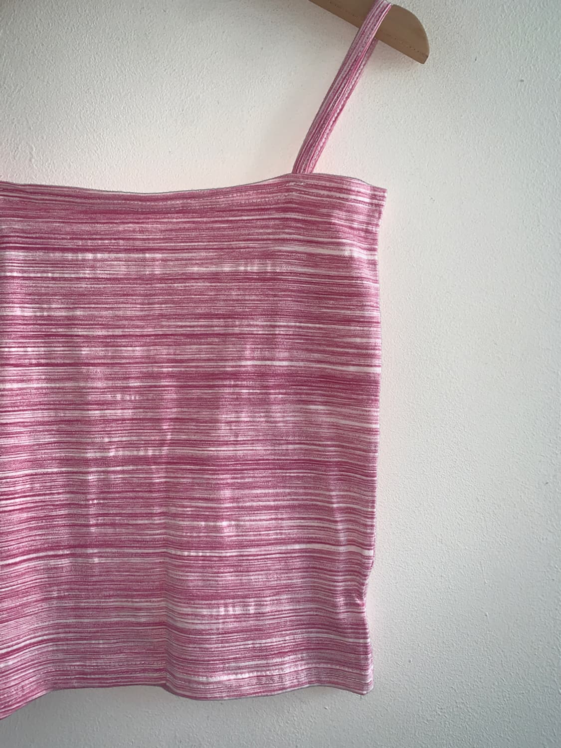 Stripe sleeveless top(pink) 상품이미지4