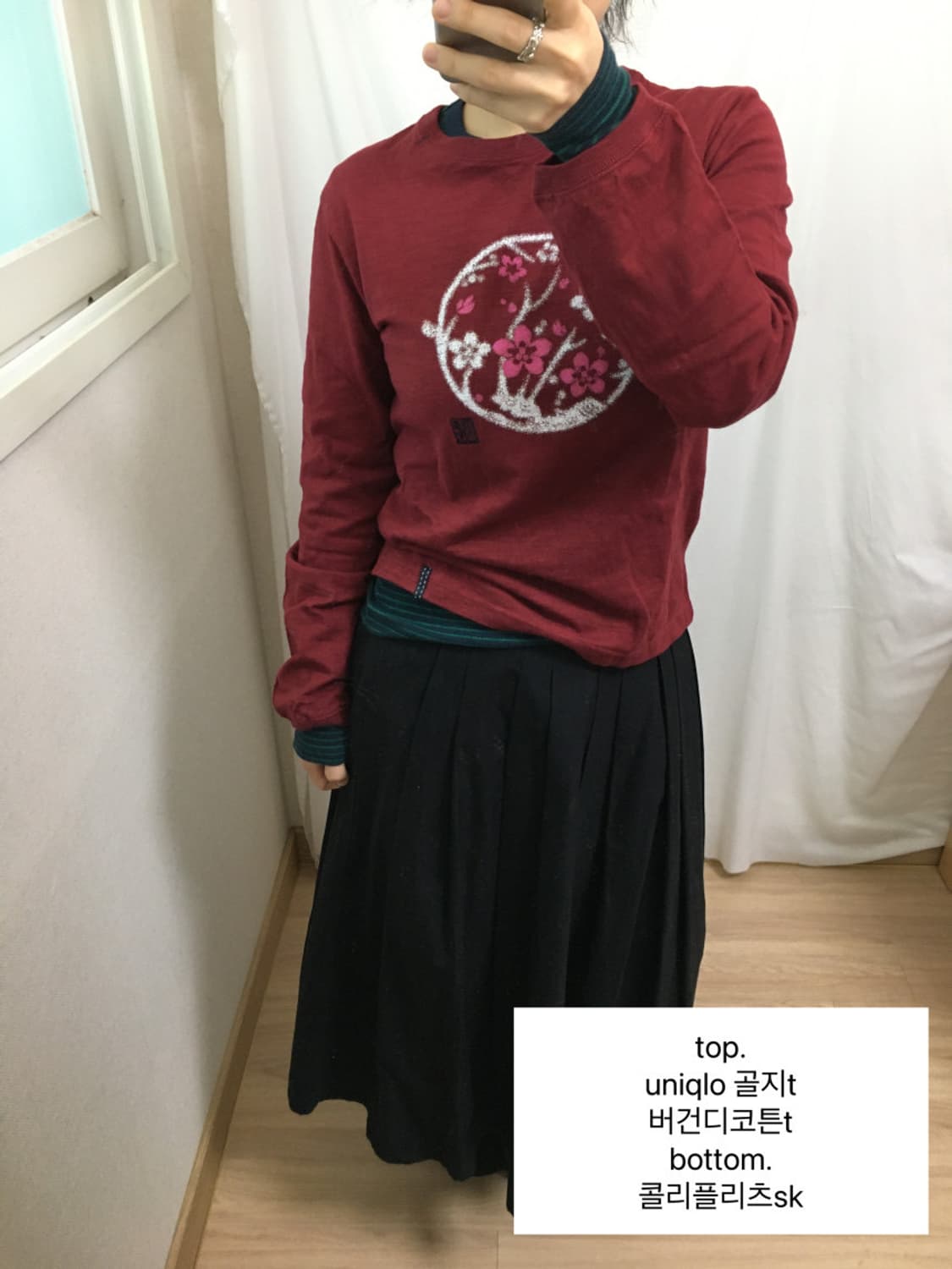 186.uniqlo 골지t 상품이미지5