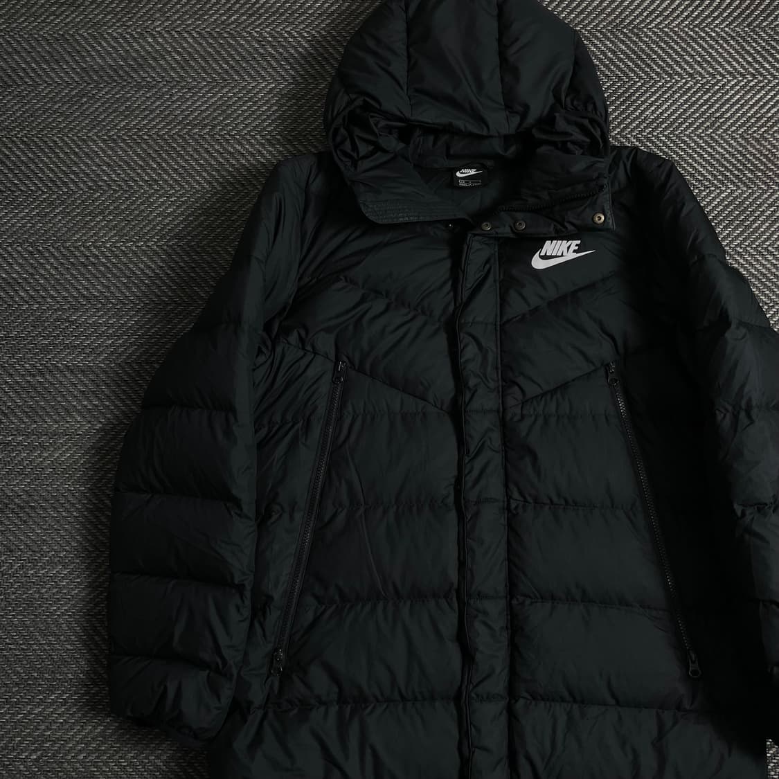 나이키 윈드러너 덕다운 롱 패딩 자켓 블랙o 5058 상품이미지3