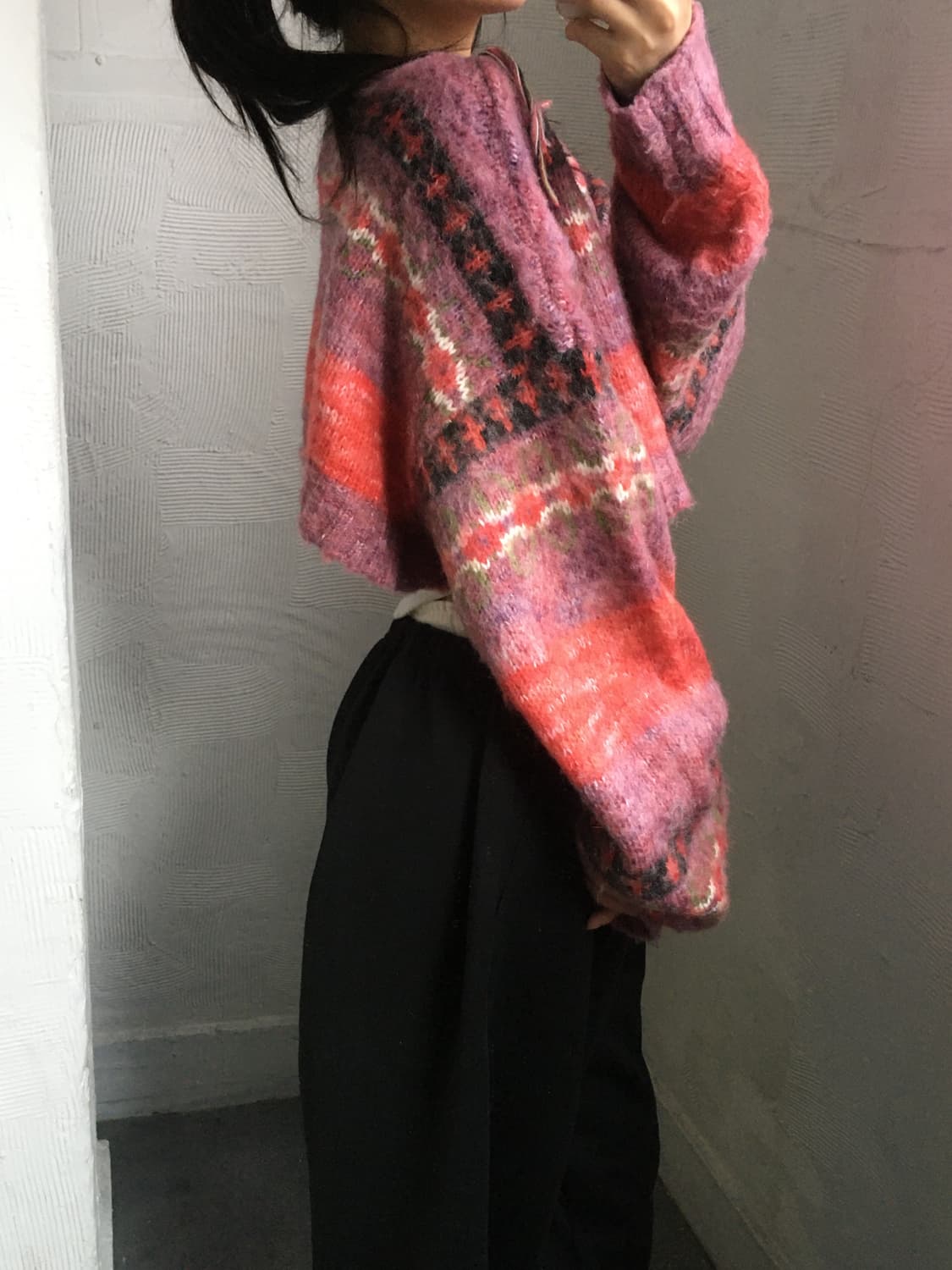 Perverze 퍼버즈 크롭 니트  상품이미지5