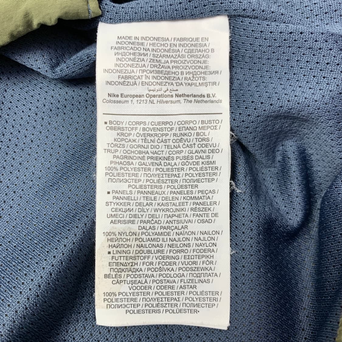 [XL/정품] 나이키 빅스우시 백사이드 바람막이 상품이미지6