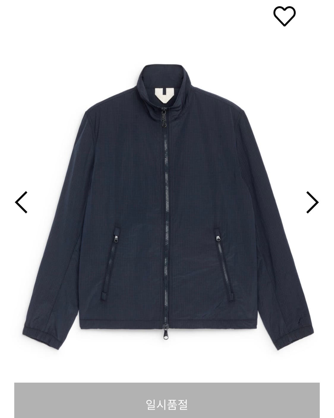 [S] ARKET 아르켓 라이트웨이트 윈드브레이커 바람막이 상품이미지1