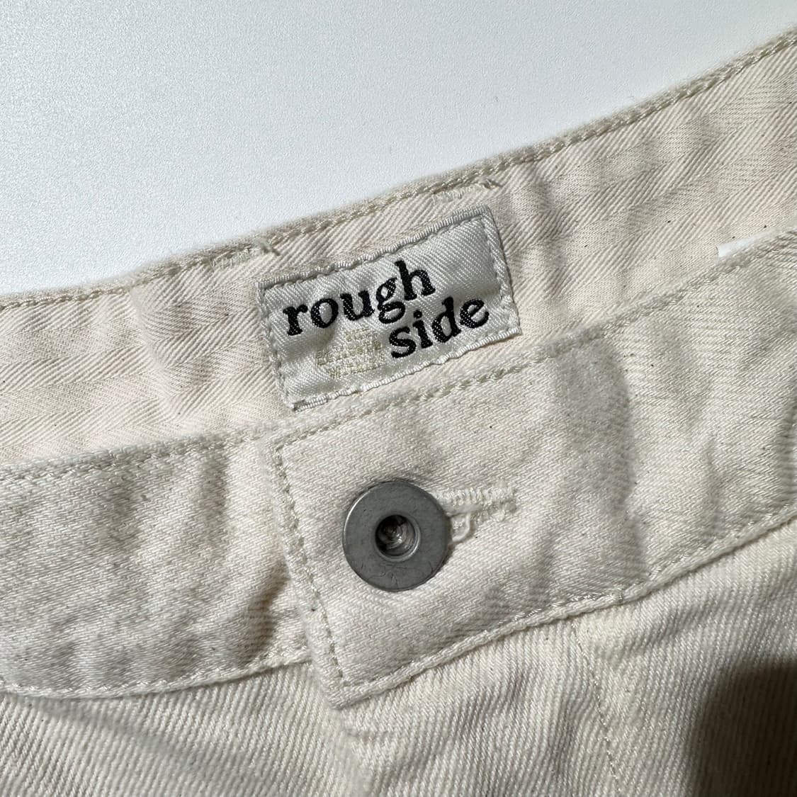 러프사이드 원턱 데님 팬츠 상품이미지4