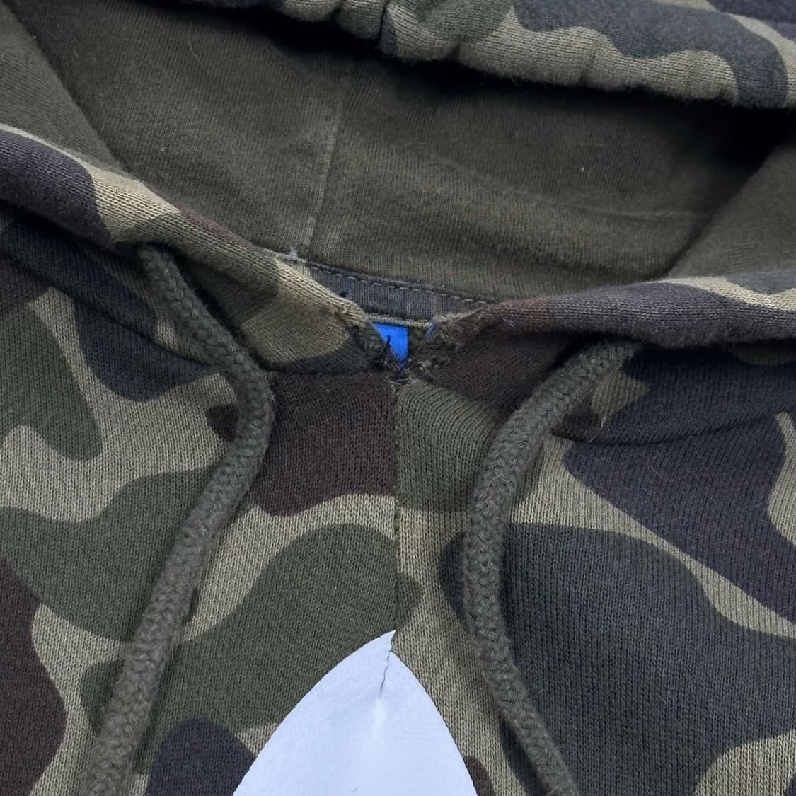 아디다스 트레포일 카모 밀리터리 후드티 (M) 상품이미지5