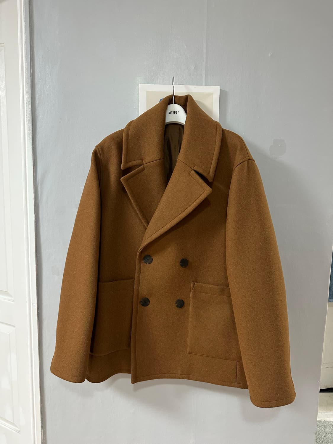 스튜디오니콜슨 피코트 브라운 L사이즈 상품이미지1