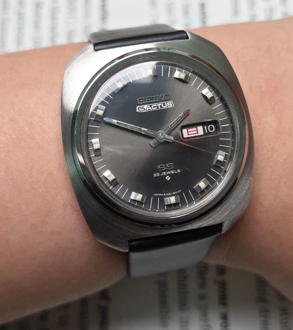 레어] 빈티지 세이코 SS 옥토점보 그레이 희귀모델 한자 데이데이트 
 상품이미지2