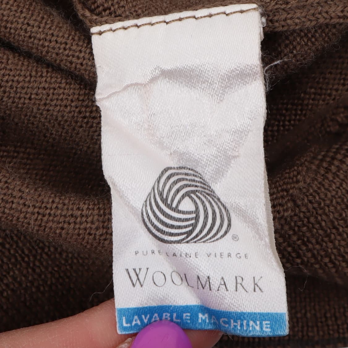 라코스테 브라운 울 라운드 니트 상품이미지10