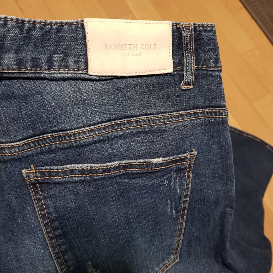 34인치/ 캐네스콜 / 스판 슬림청바지/2-수수 상품이미지2