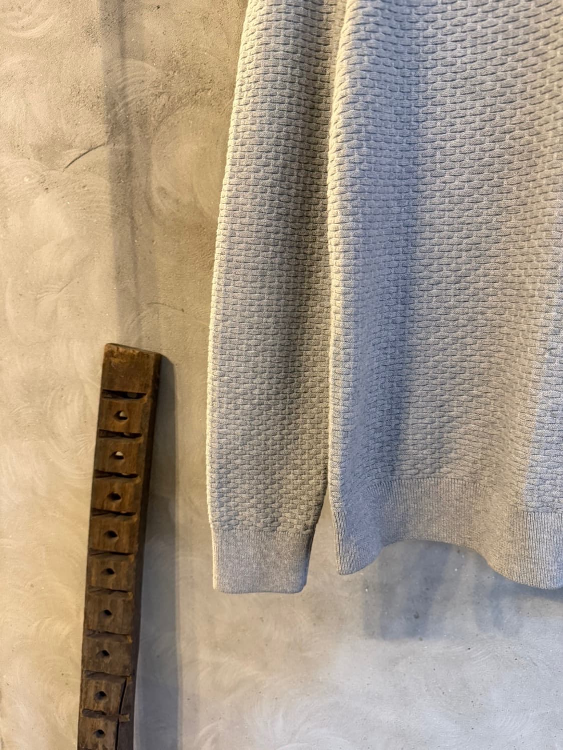 제이린더버그 와플 맨투맨 100 상품이미지4