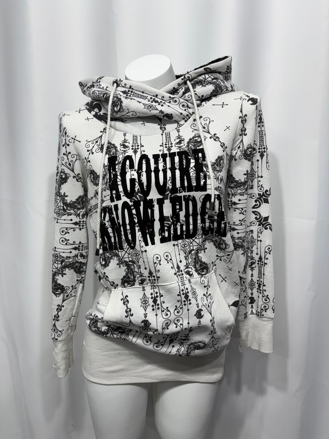 🎸화이트 레터링 디테일 후디🎸 상품이미지5