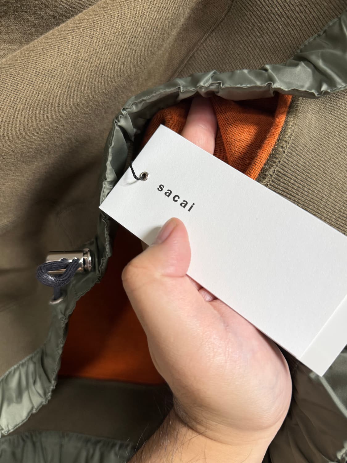 sacai 스폰지 풀오버 맨투맨 상품이미지3