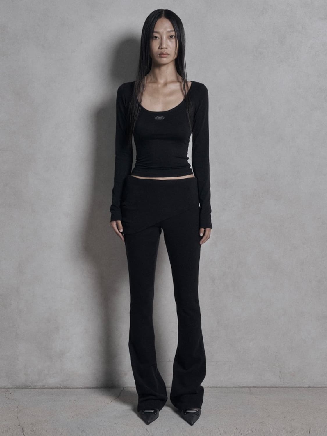 보헤미안서울 BASIC FOLDED BOOTSCUT PT 상품이미지4