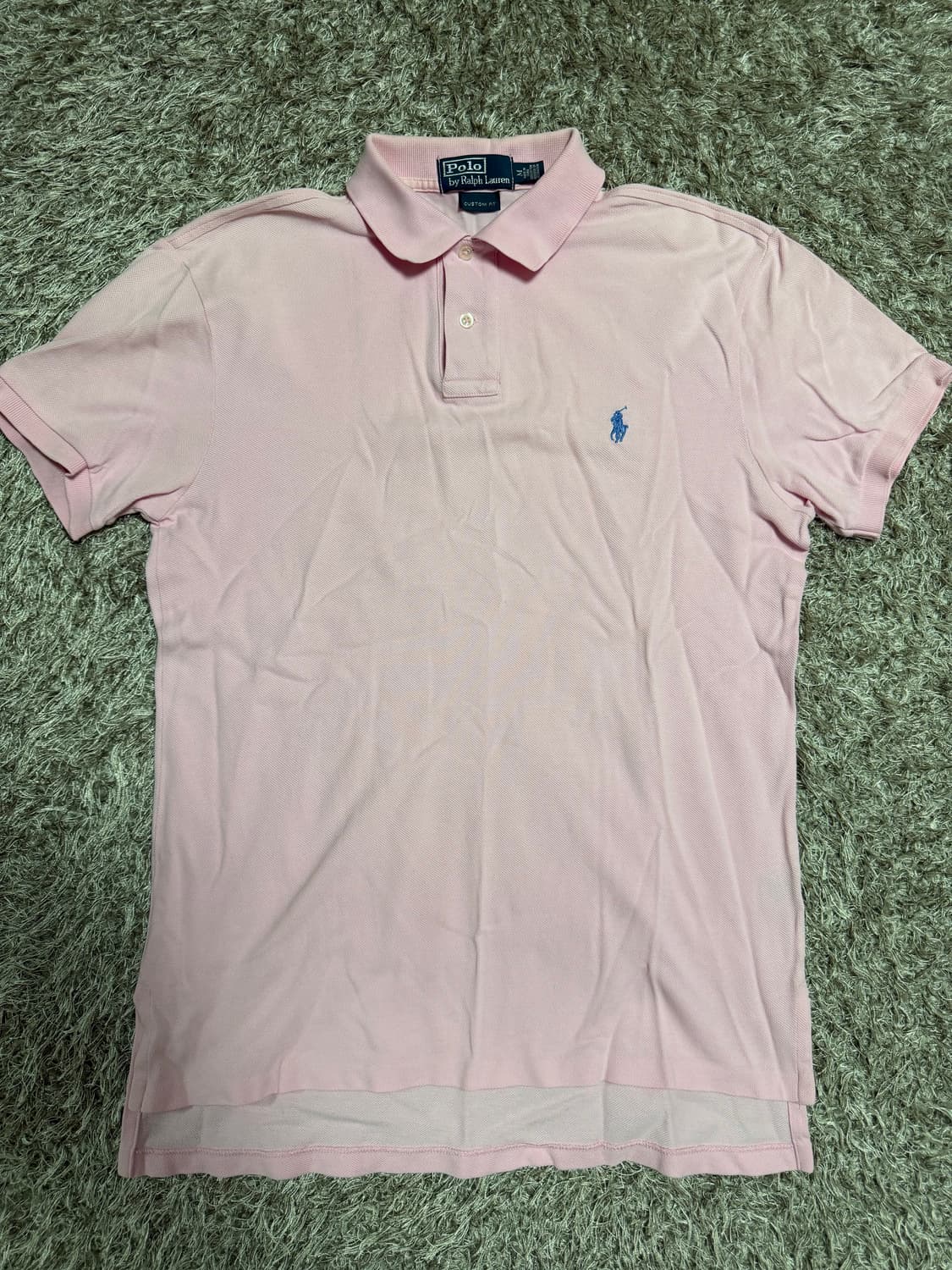 [M] 폴로랄프로렌 반팔 카라티 핑크 상품이미지2