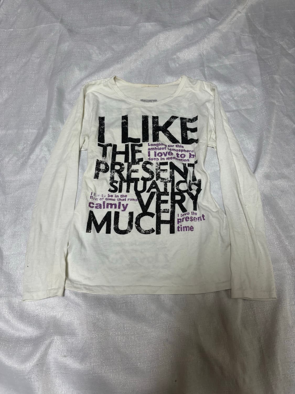 “Unknown” Y2K Lettering Sleeve 상품이미지1
