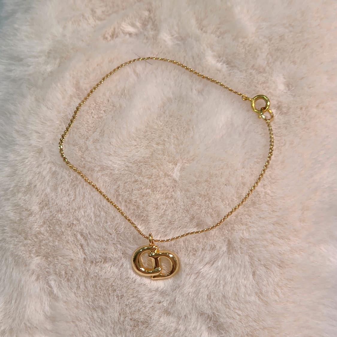 dior 디올 CD 로고 펜던트 체인 팔찌(예리 목걸이 팔찌ver) 상품이미지1