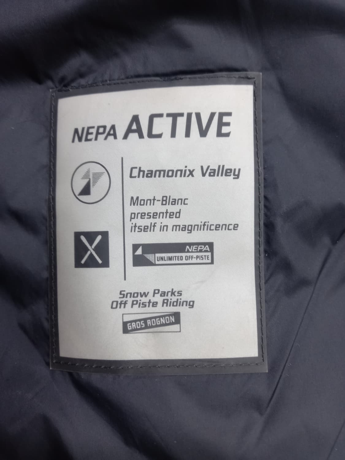 M90 NEPA Active 구스다운 숏패딩 그레이 M-994 상품이미지6