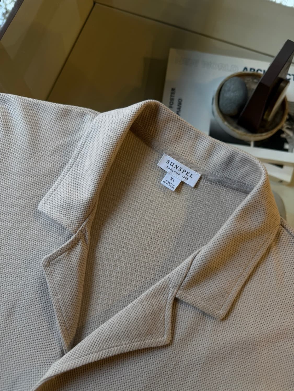선스펠 오픈칼라넥 셔츠 105 상품이미지7