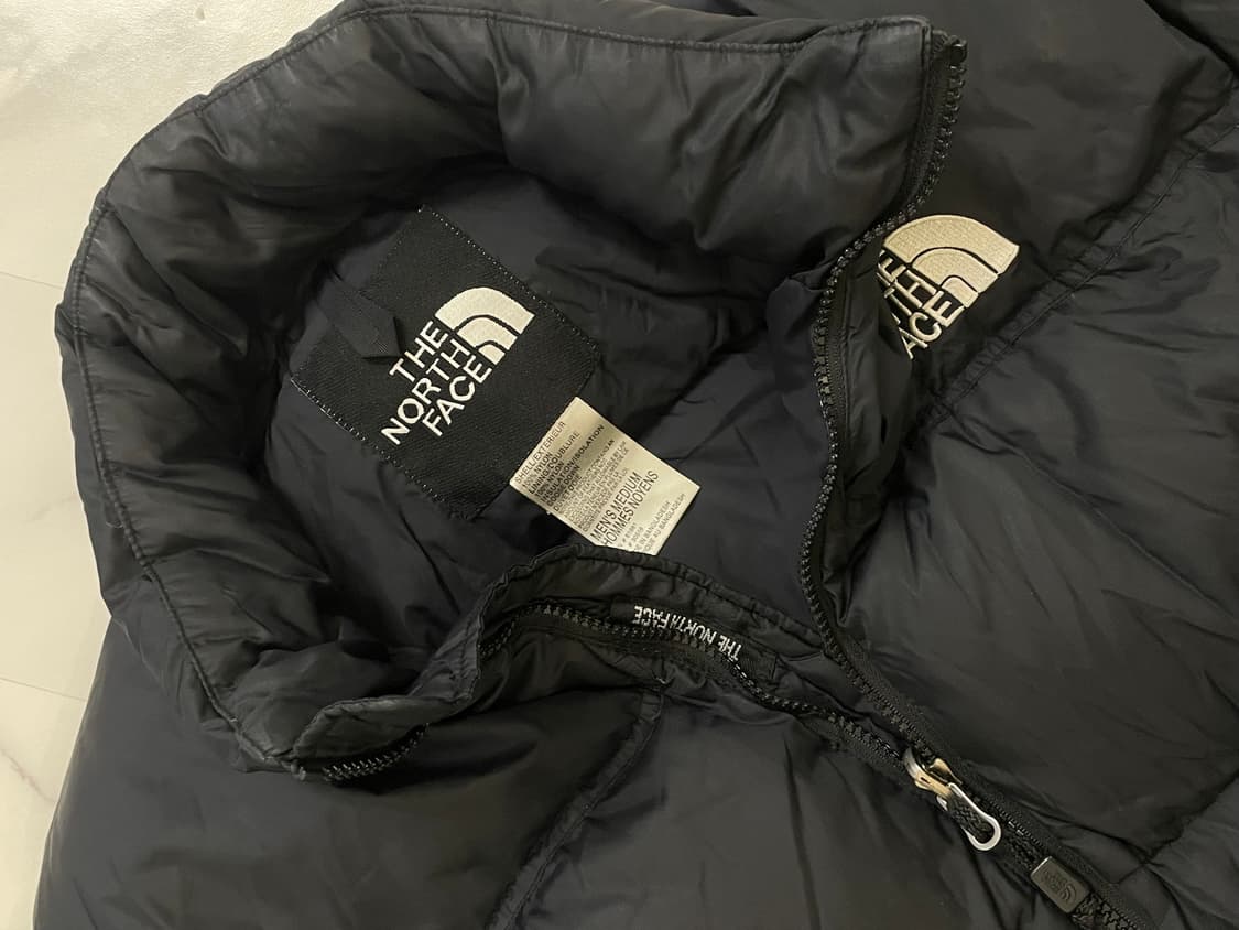 노스페이스 센터로고 눕시 700 데님 해외판 상품이미지3