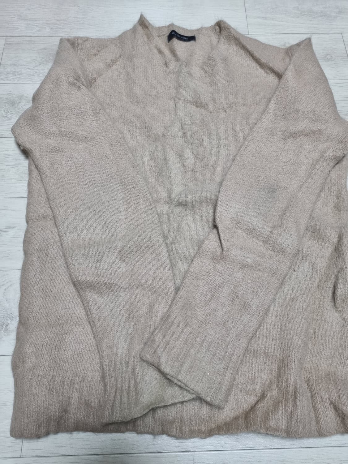 듀드나인  앙고라 니트 m 상품이미지1