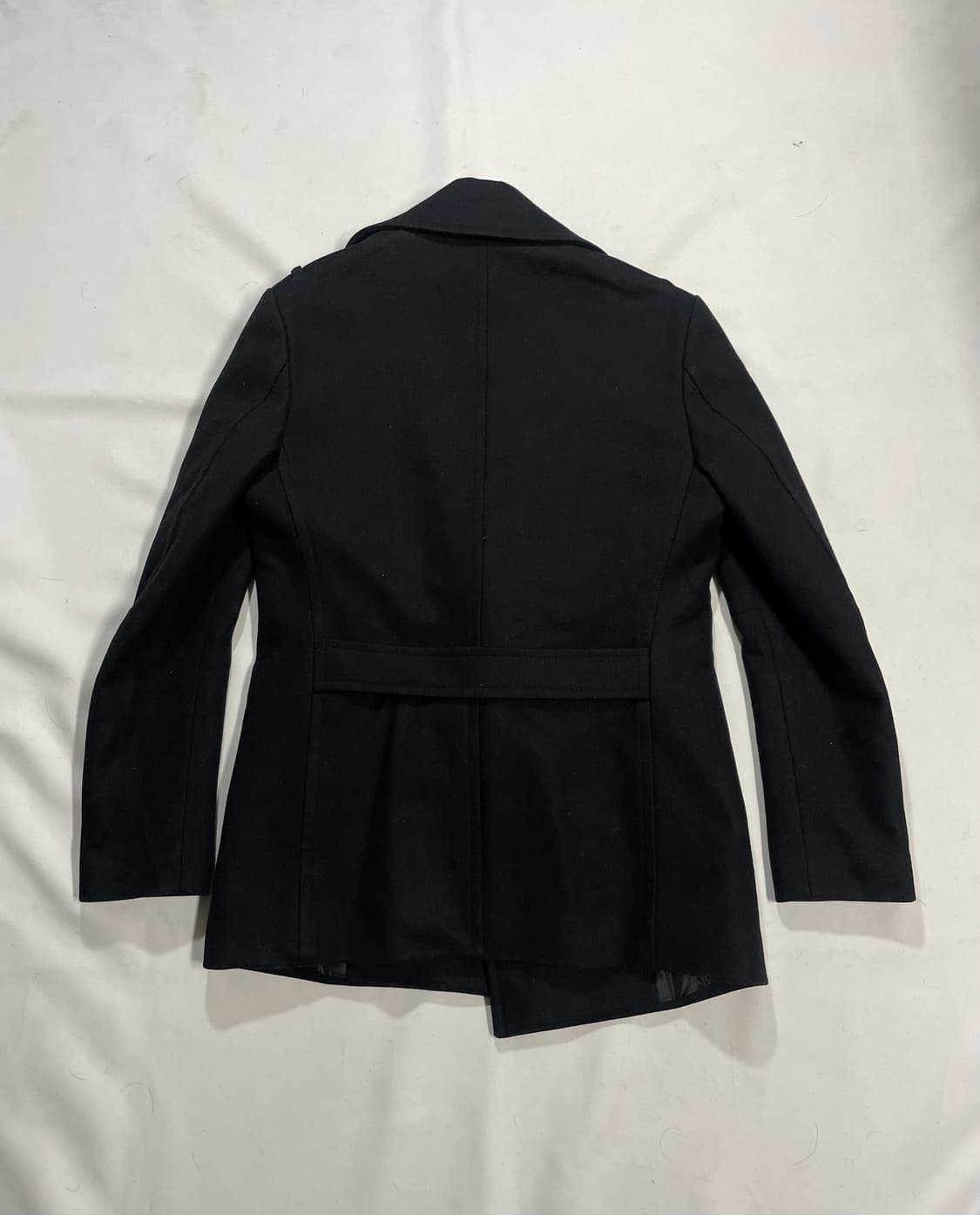 우영미 솔리드옴므 나폴레옹 피코트 상품이미지5